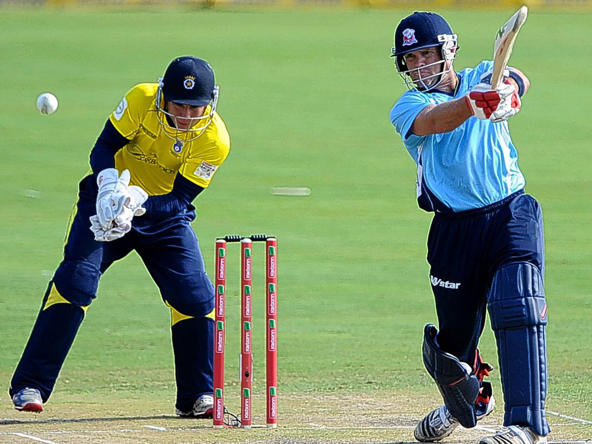 Lou Vincent, pictured batting in the 2012 Champions League, could face charges in relation to matches in the tournament two years ago