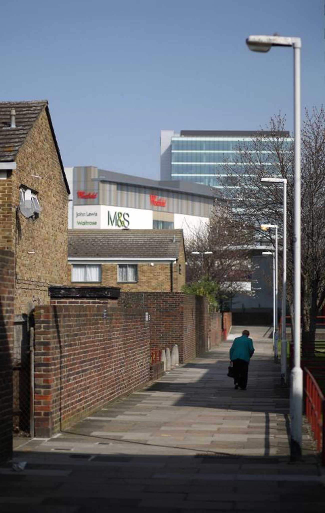 Towered over by the Westfield Stratford shopping mall, Newham is a repossession danger zone