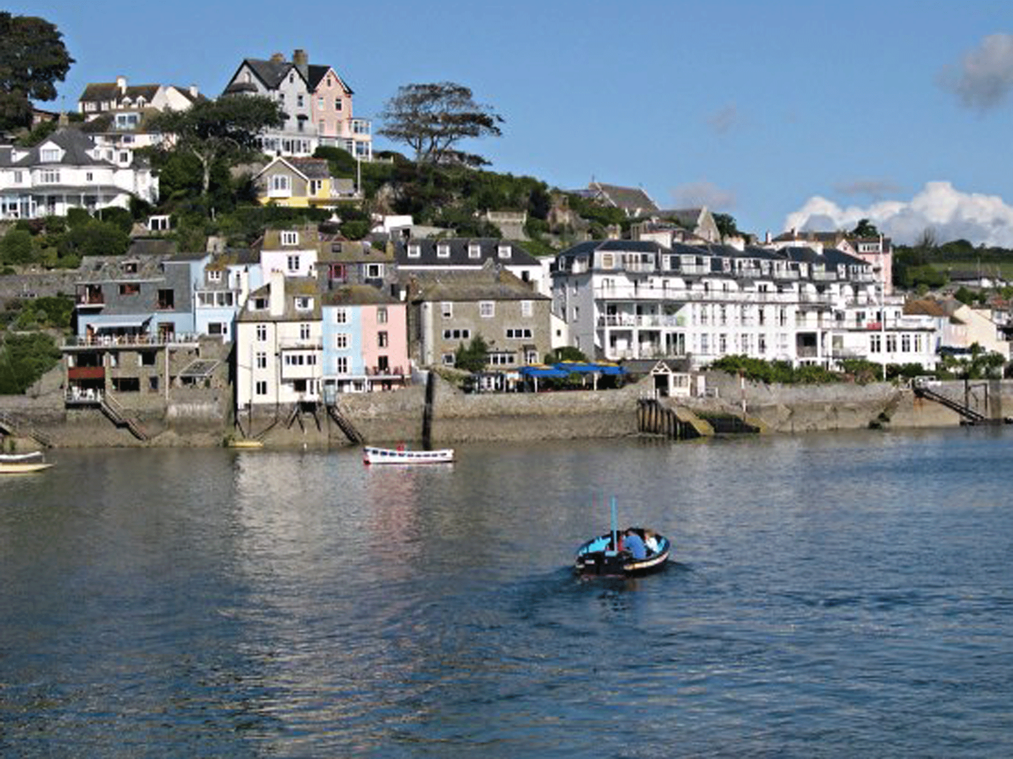 Salcombe, in Devon, is one of Britain's most expensive coastal locations