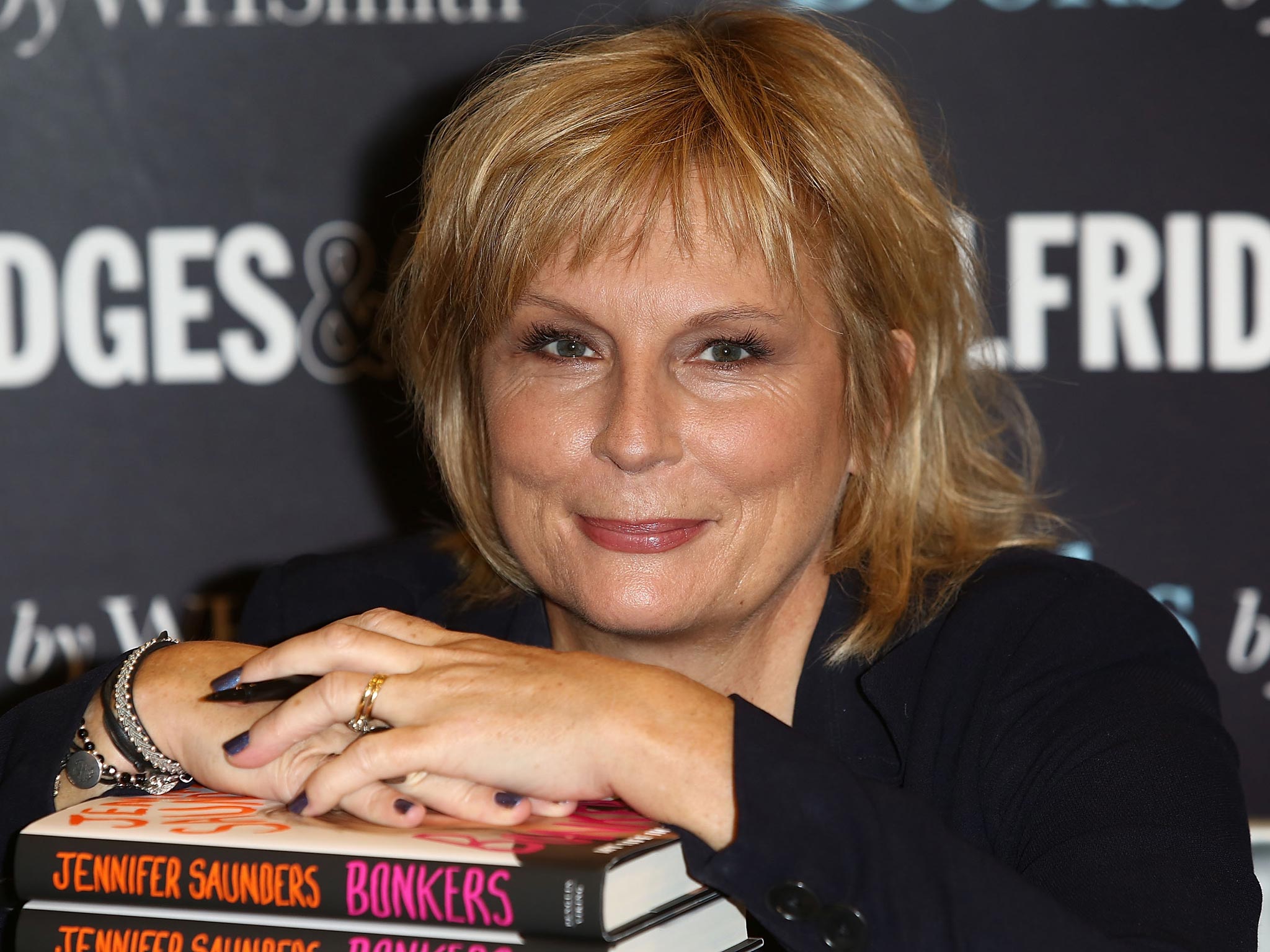 Jennifer Saunders back in the saddle