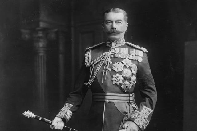 Field Marshal Horatio Herbert Kitchener, whose face appeared on the recruitment poster ‘Your Country Needs You’