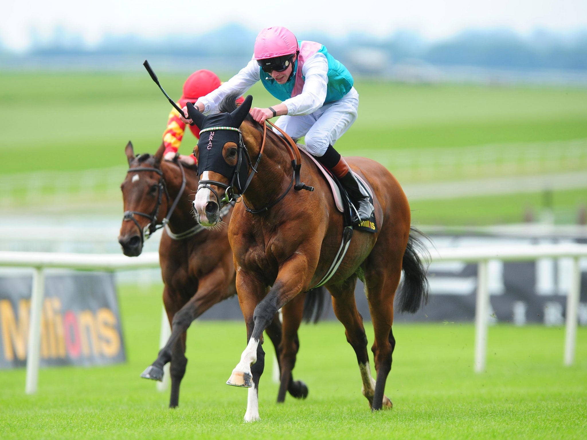 Noble Mission lands the Group One Tattersalls Gold Cup at the Curragh