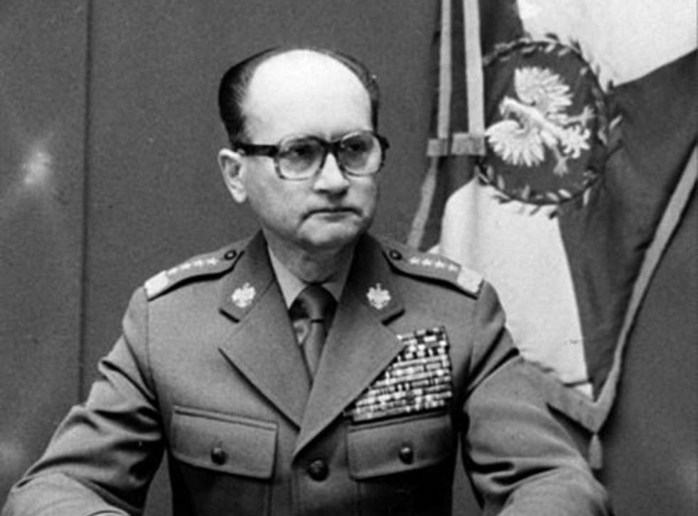 Sphinx-like aura: Jaruzelski announcing martial law in 1981