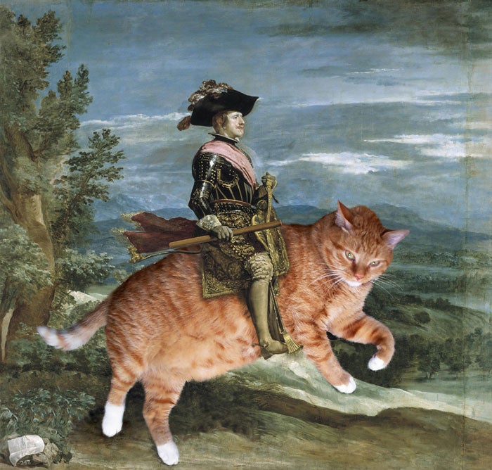 'Diego Velazquez, Philip IV on Catback'