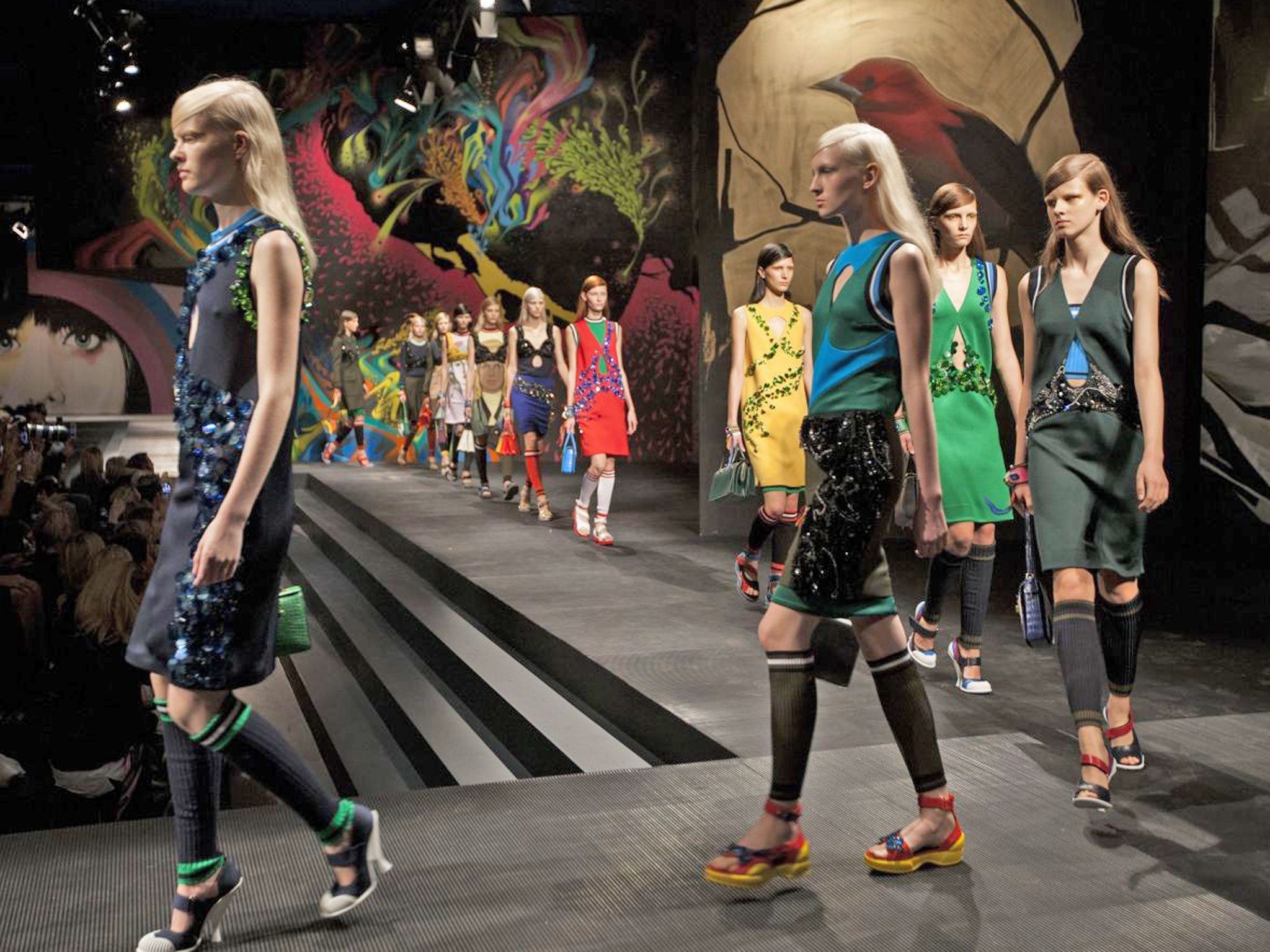 Prada spring/summer 2014 fashion show