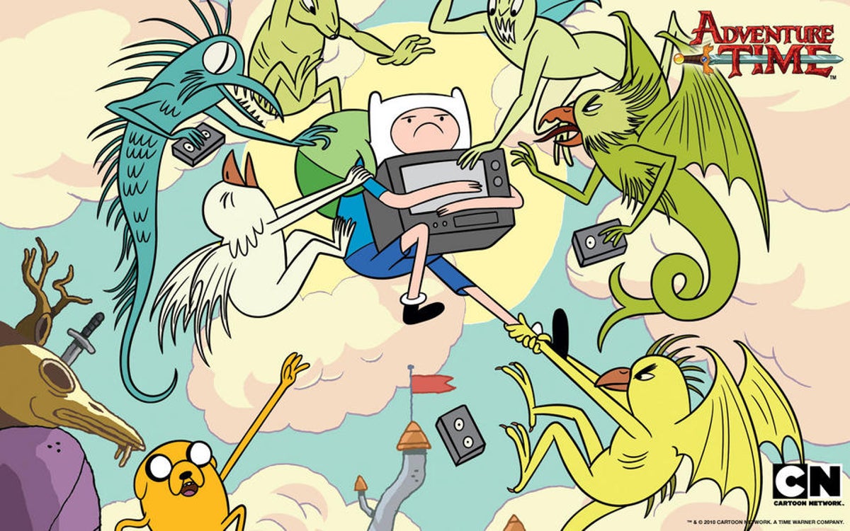 Do not just adjust your set: Adventure Time children TV show wipes out  humans | The Independent | The Independent