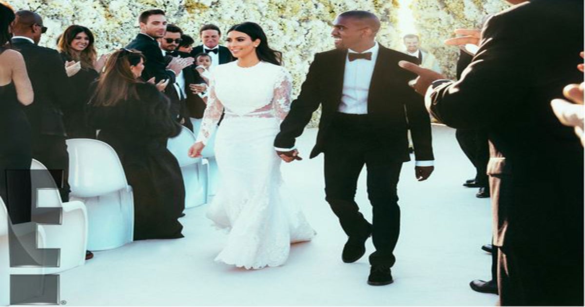 This is as normal as Kim Kardashian and Kanye West's wedding got | The  Independent | The Independent