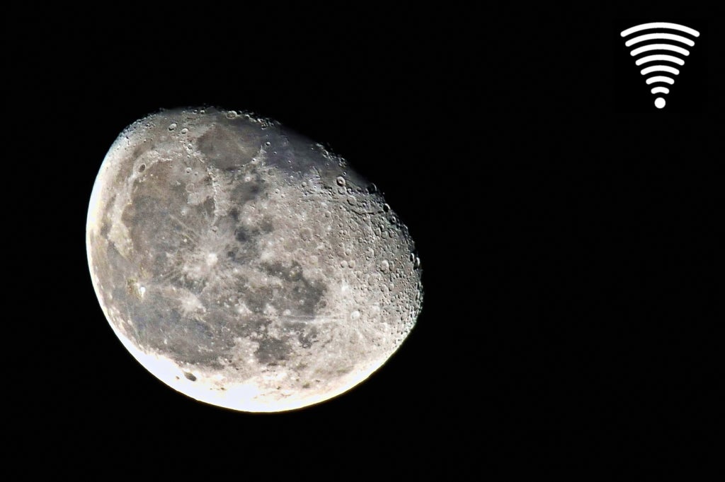 The Moon has faster broadband than some parts of the UK