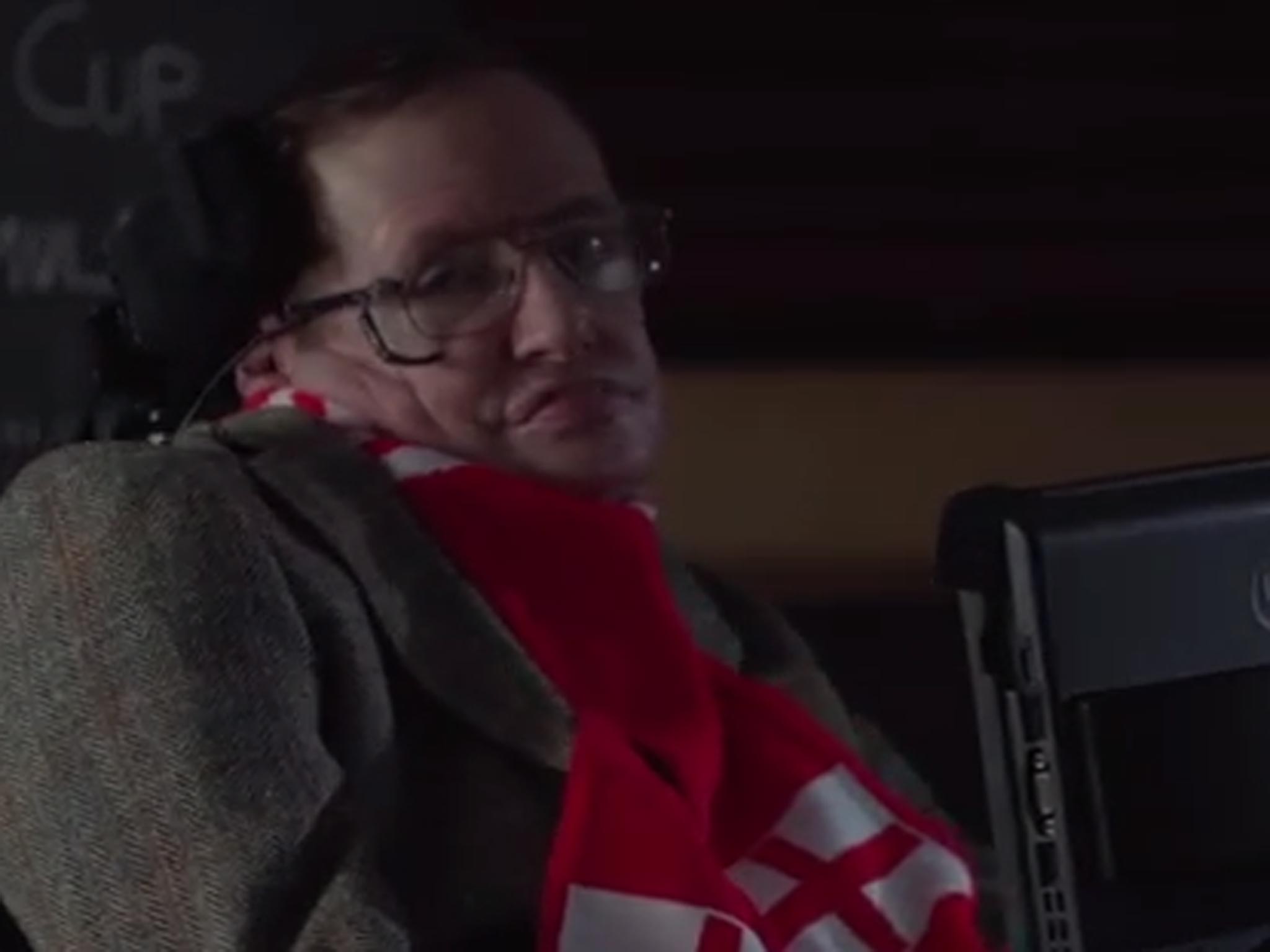 Professor Stephen Hawking shares World Cup data and explains England's best chances of winning