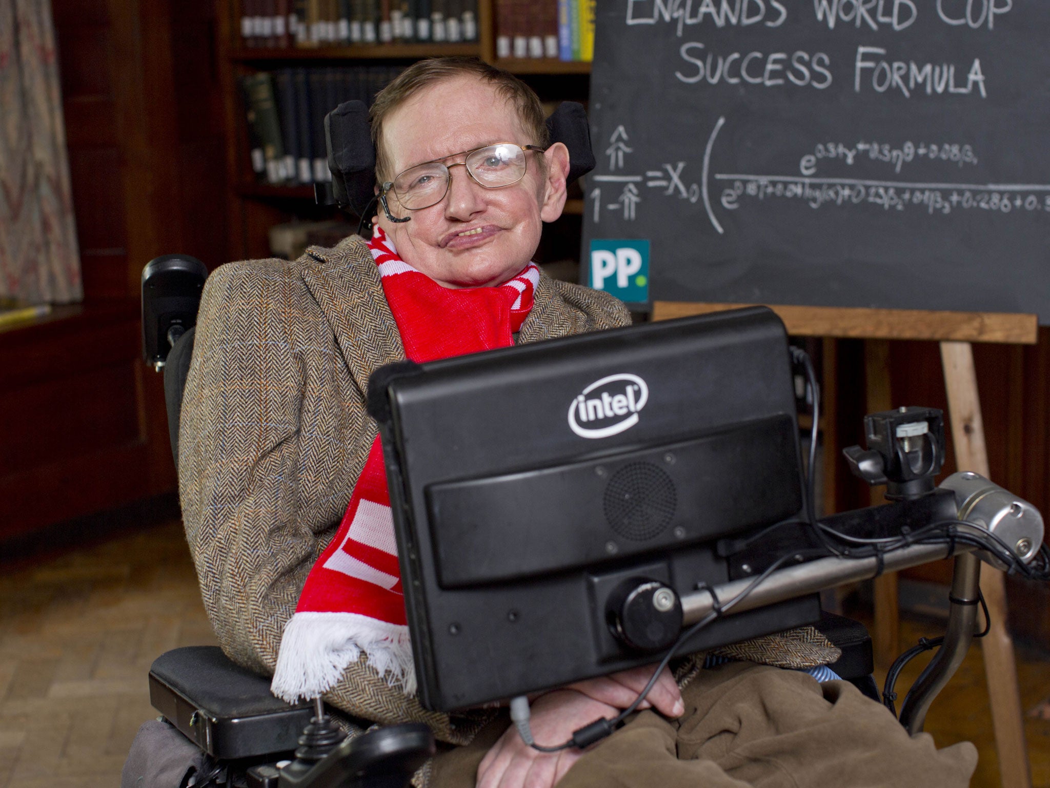 Professor Stephen Hawking has analysed data from every World Cup since 1966