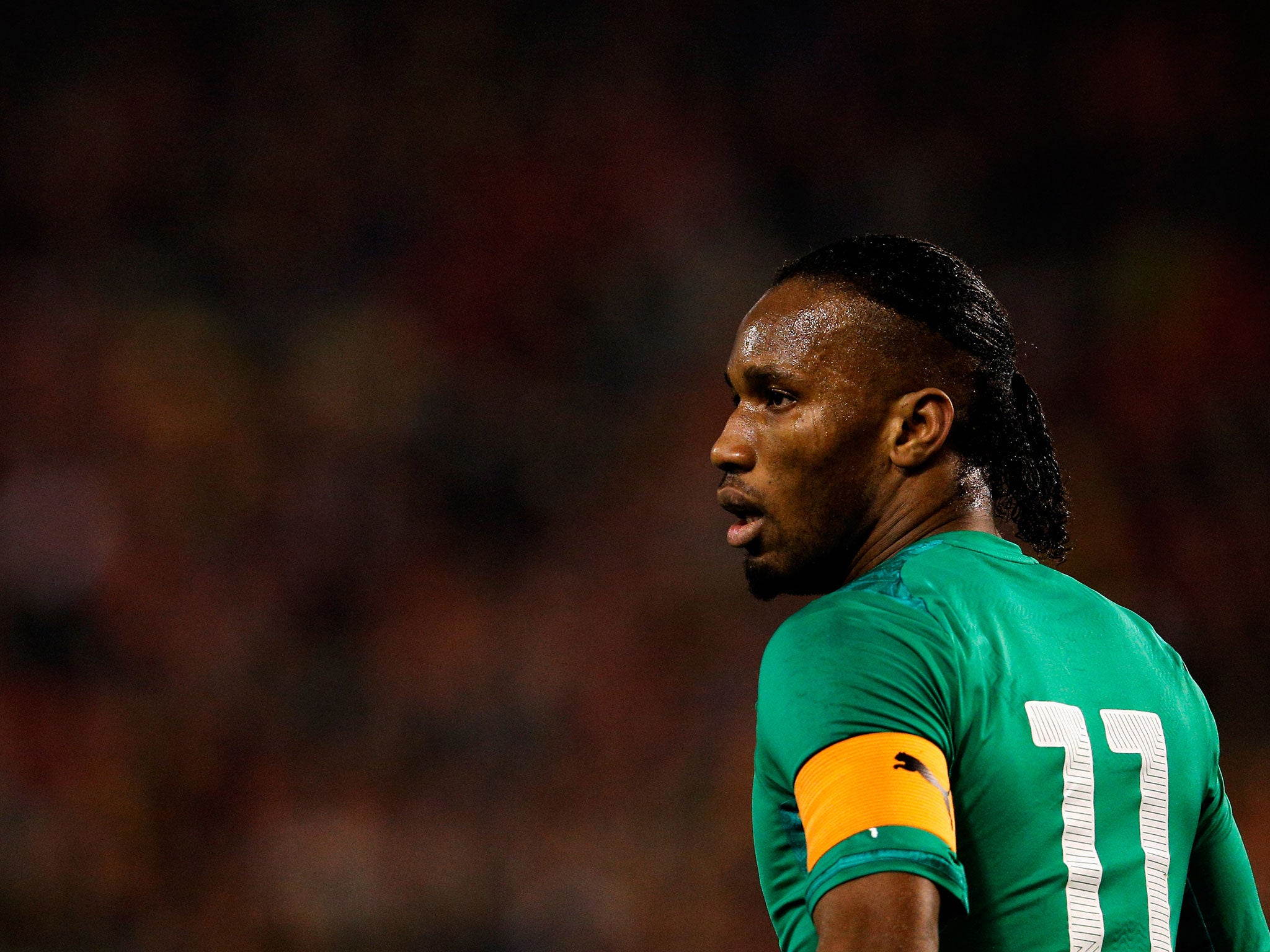 Ivory Coast striker Didier Drogba