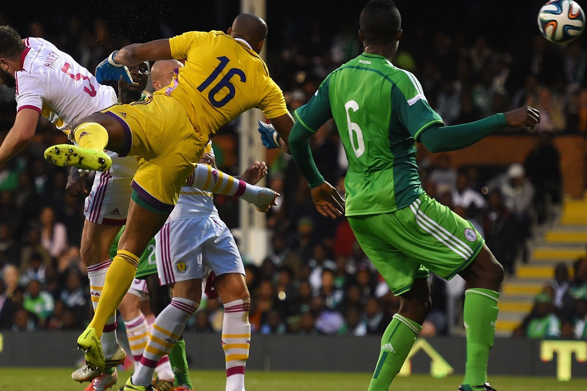 Nigerian goalie | The Independent | The Independent