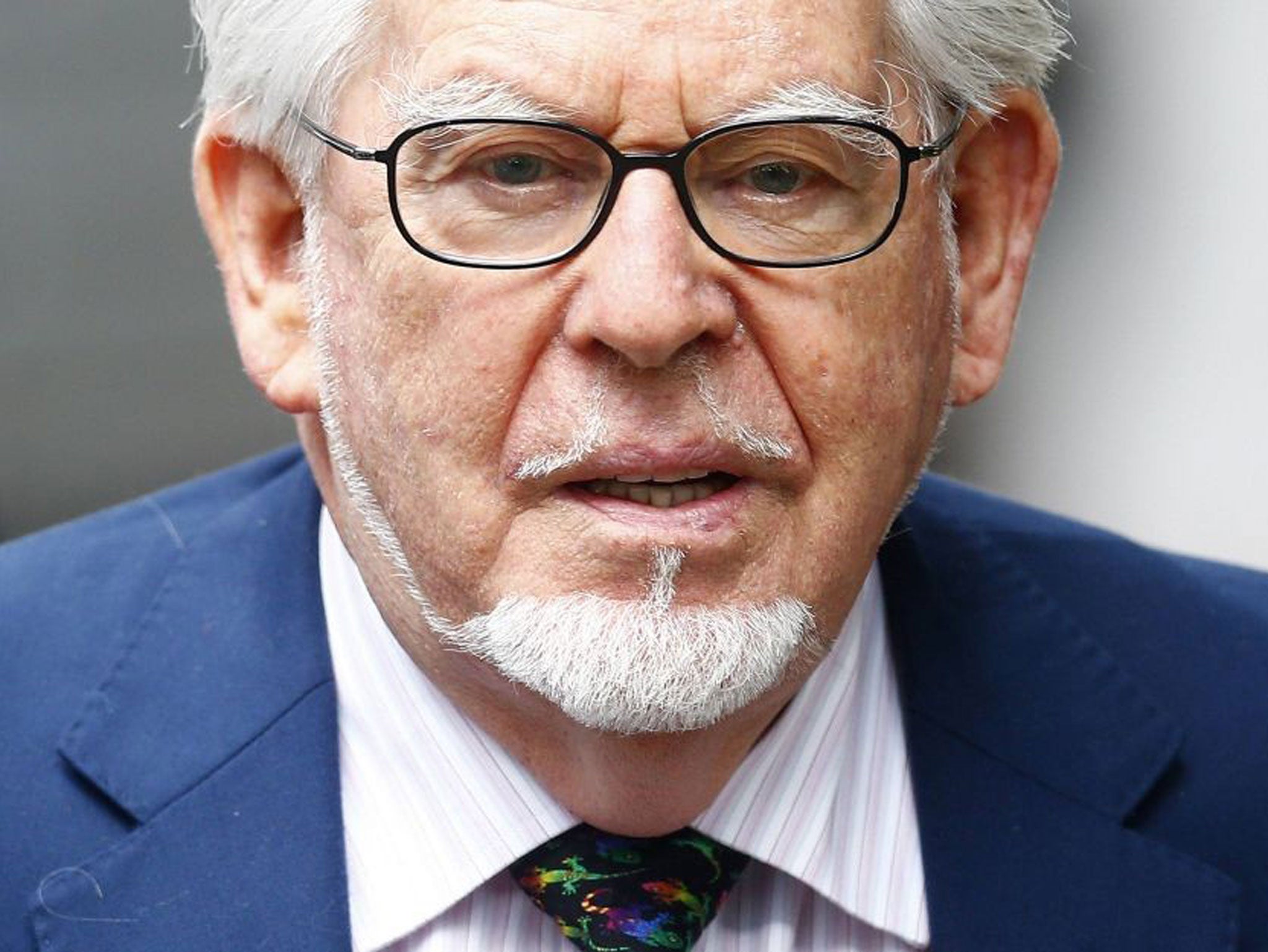 Rolf Harris arrives at Southwark Crown Court