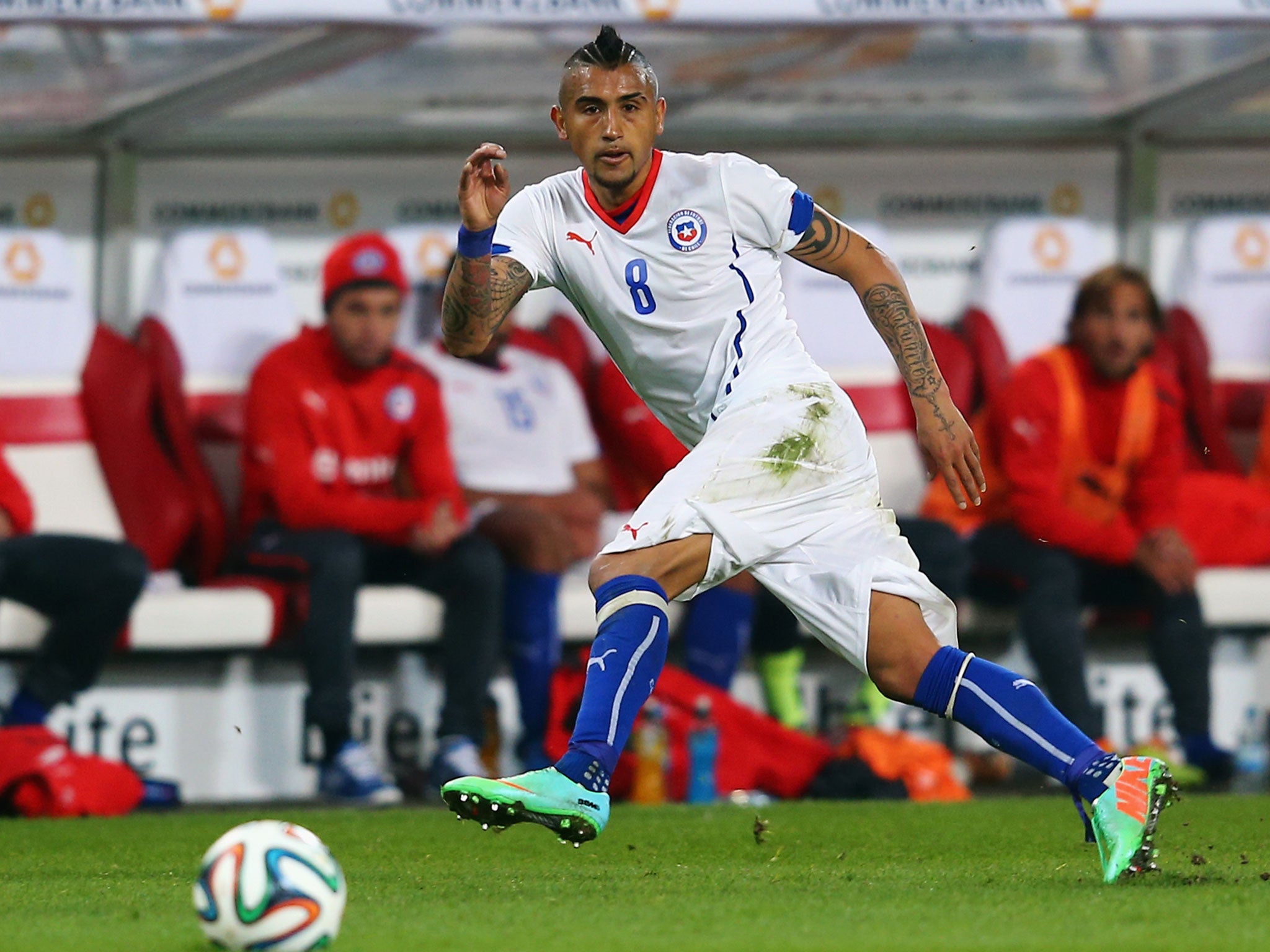 Arturo Vidal has been linked with a move to Arsenal and Manchester United