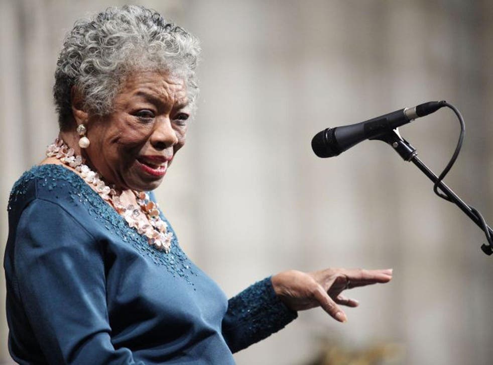 Tremendous presence: Angelou in New York City