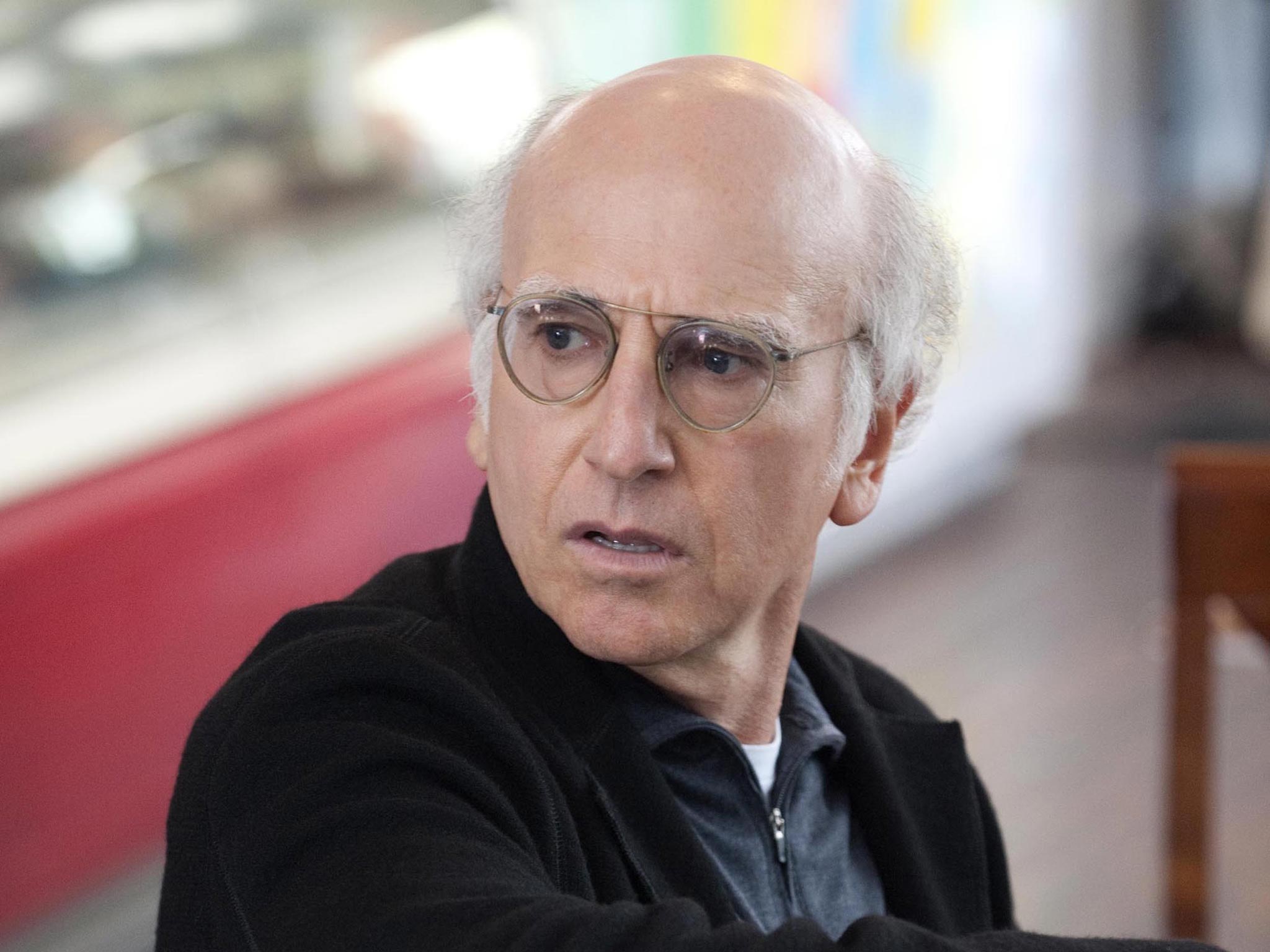 Enthusiasm curbed: irritable types such as Larry David are apparently not helping themselves