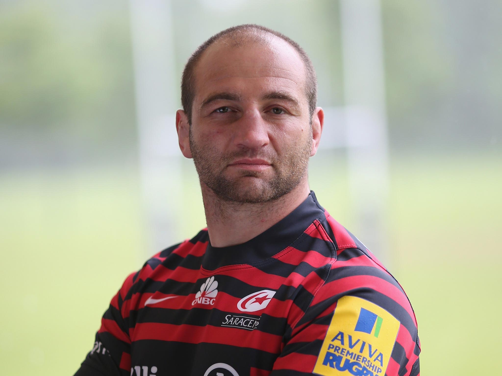 Steve Borthwick: ‘I’d happily go back and do it all over
again,’ he says of his amazing career with Bath, Sarries and England ahead of the Premiership final tomorrow