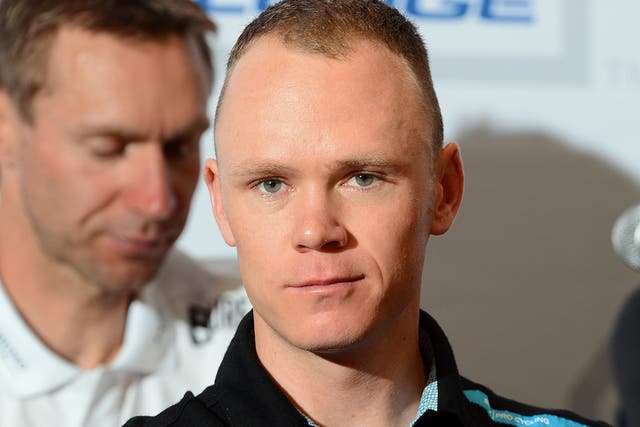 Tour winner Chris Froome said three top hopes for this year’s race have not been tested at a training camp
