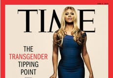 Laverne Cox first transgender person to appear on Time