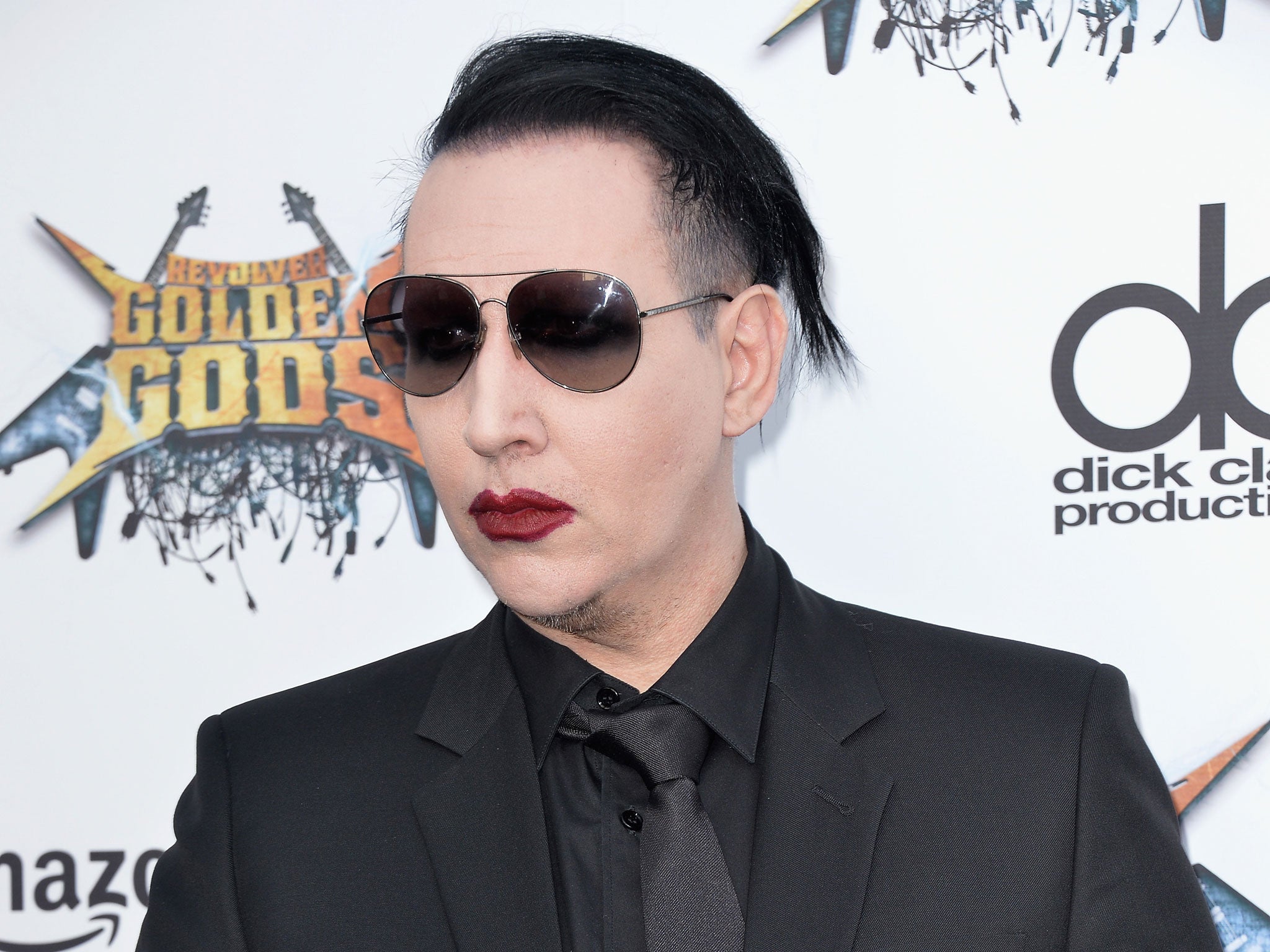 Marilyn Manson attends the 6th Annual Revolver Golden Gods Award Show at Club Nokia on 23 April, 2014, in Los Angeles