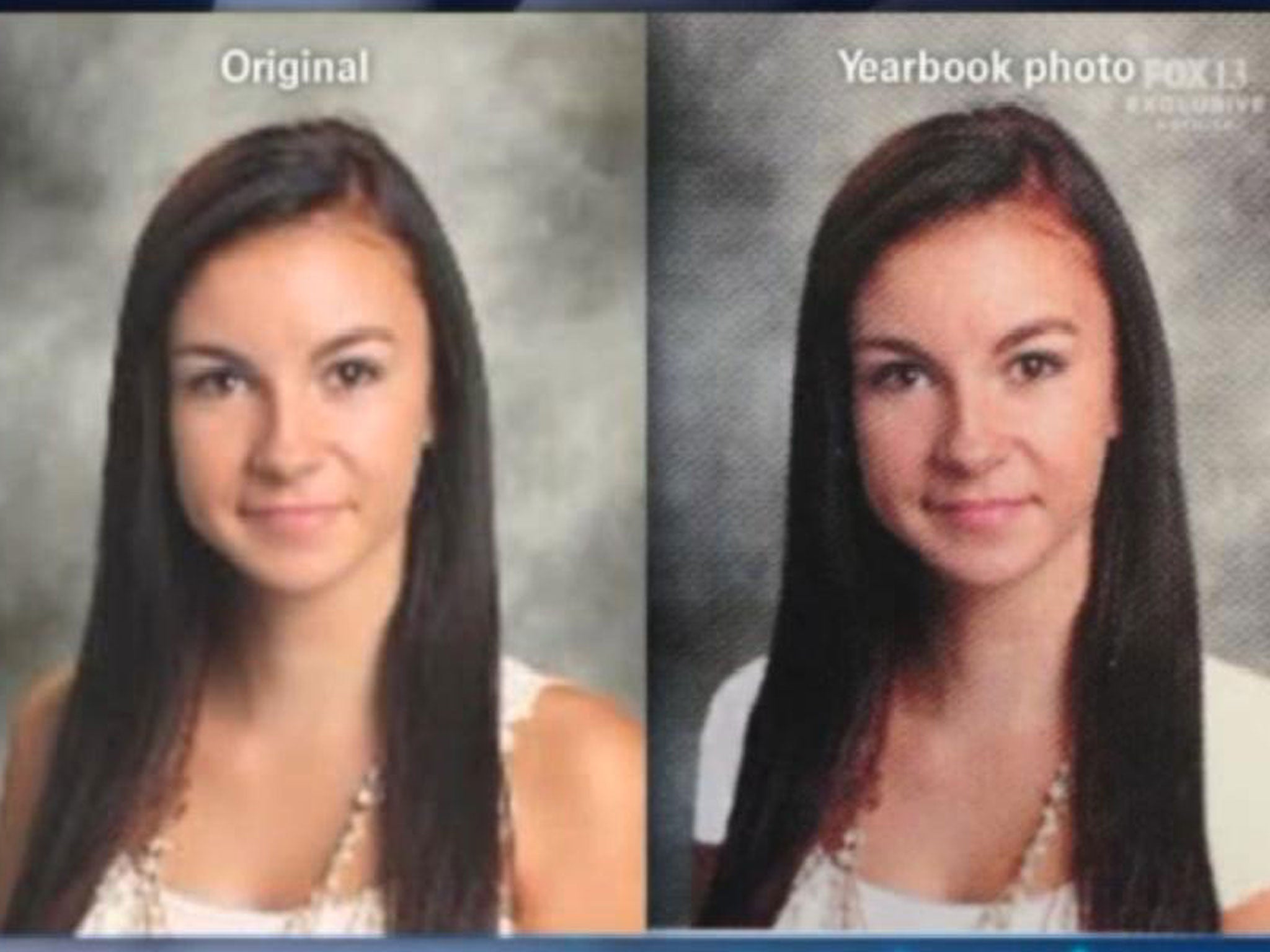 Students at a Utah school have been demanding to know why some of their yearbook pictures were poorly photoshopped to show less skin