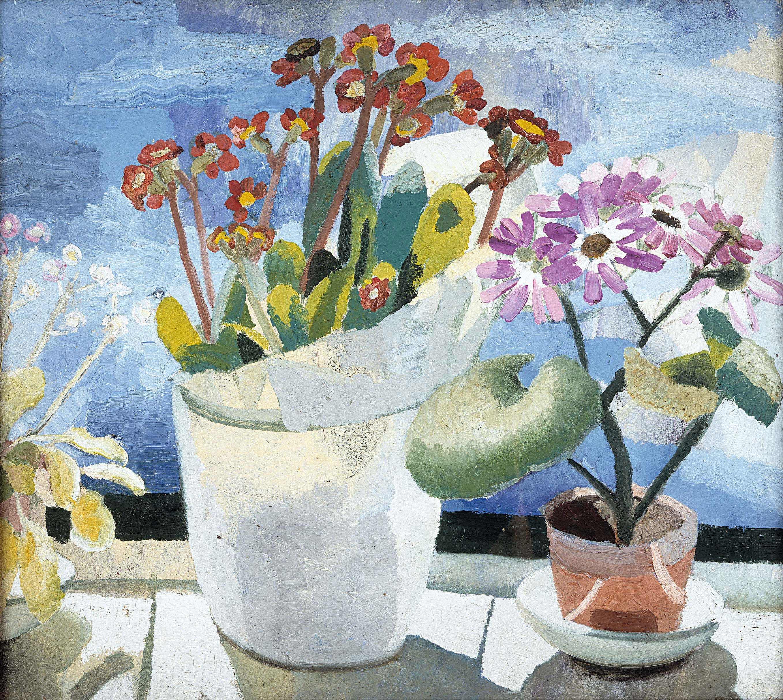 Winifred Nicholson The Early Flowering Of The First Mrs N The