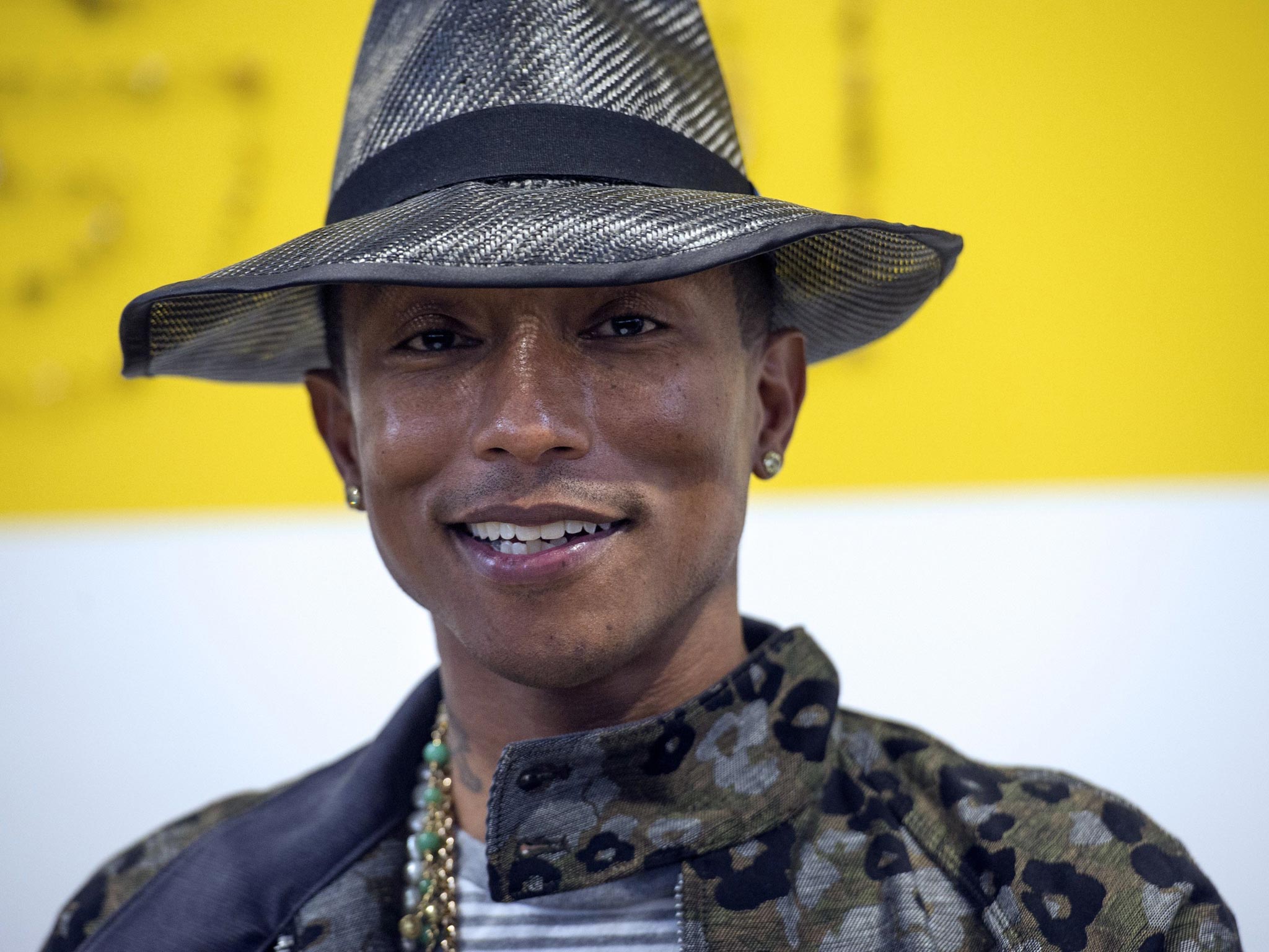 The Voice Judge Pharrell Williams's Hat Was Bought by a Friend