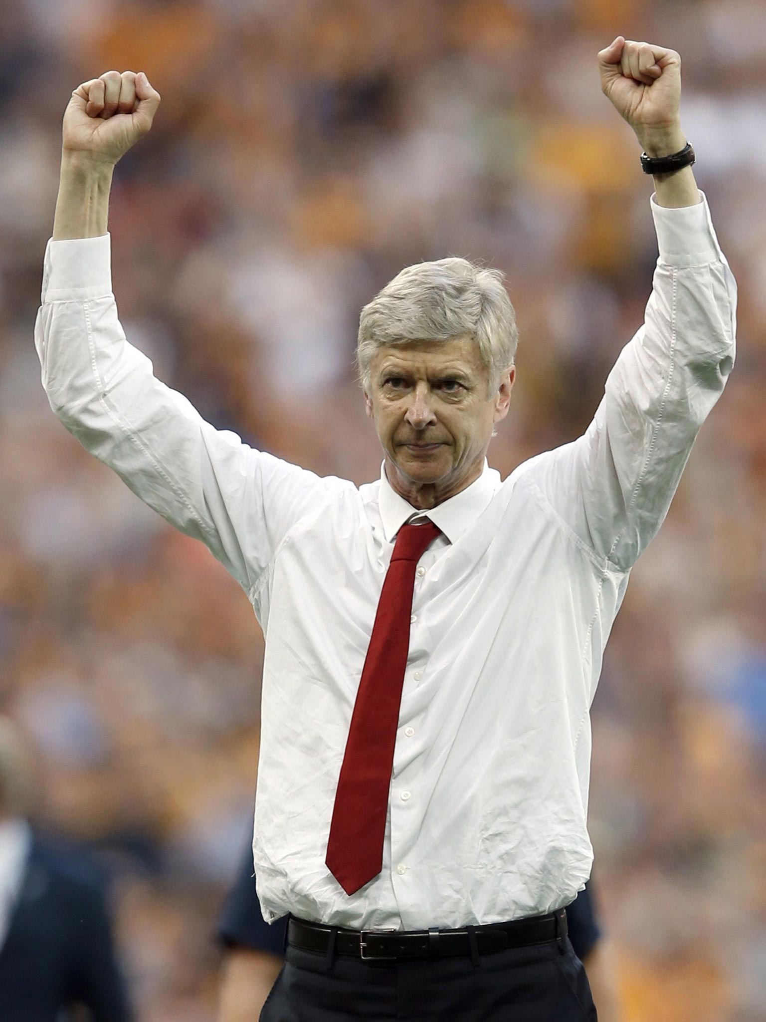 Arsène Wenger ended a nine-year wait for a trophy by winning the FA Cup earlier this month