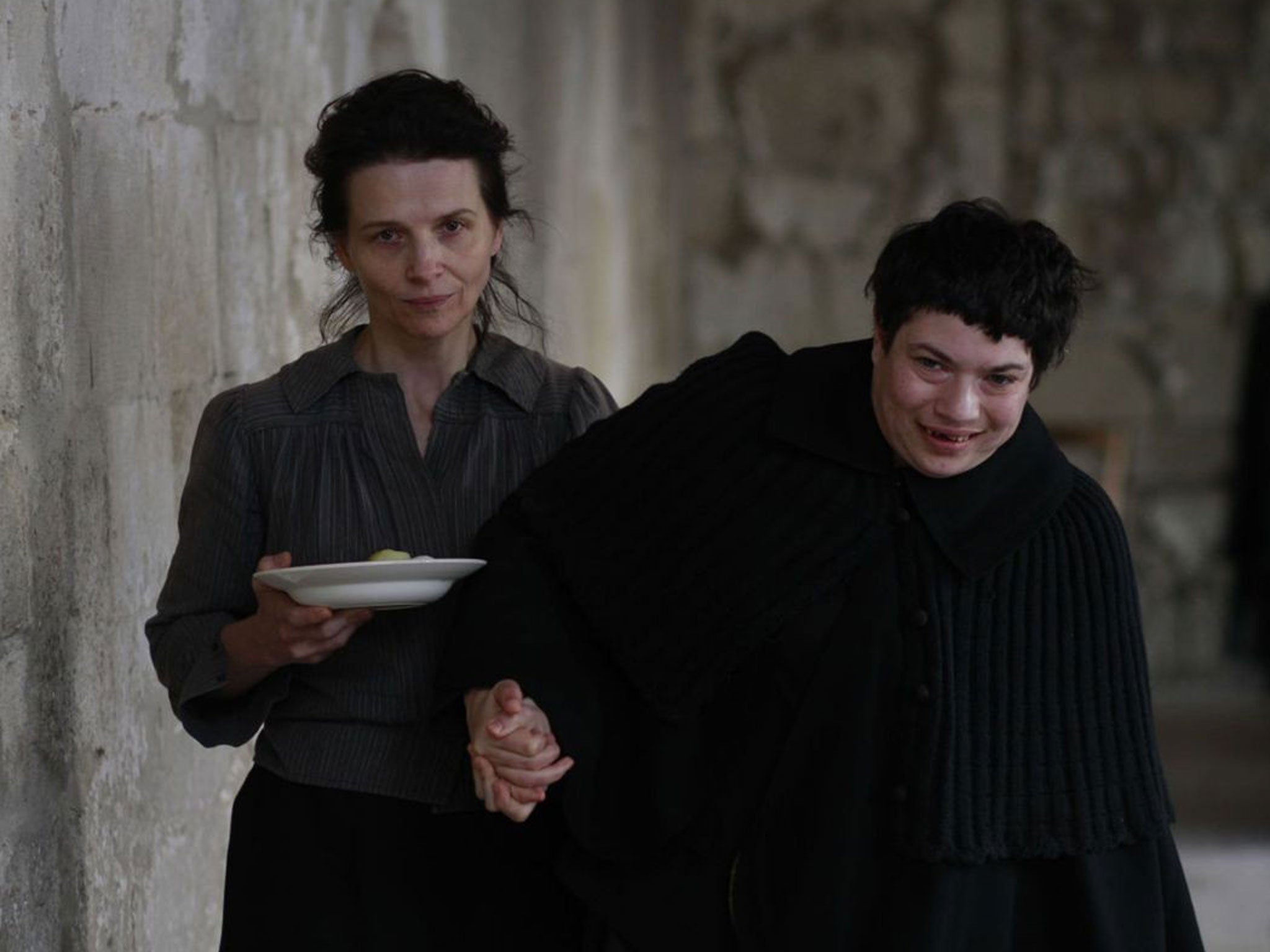 Juliette Binoche in her new films ‘Camille Claudel 1915’