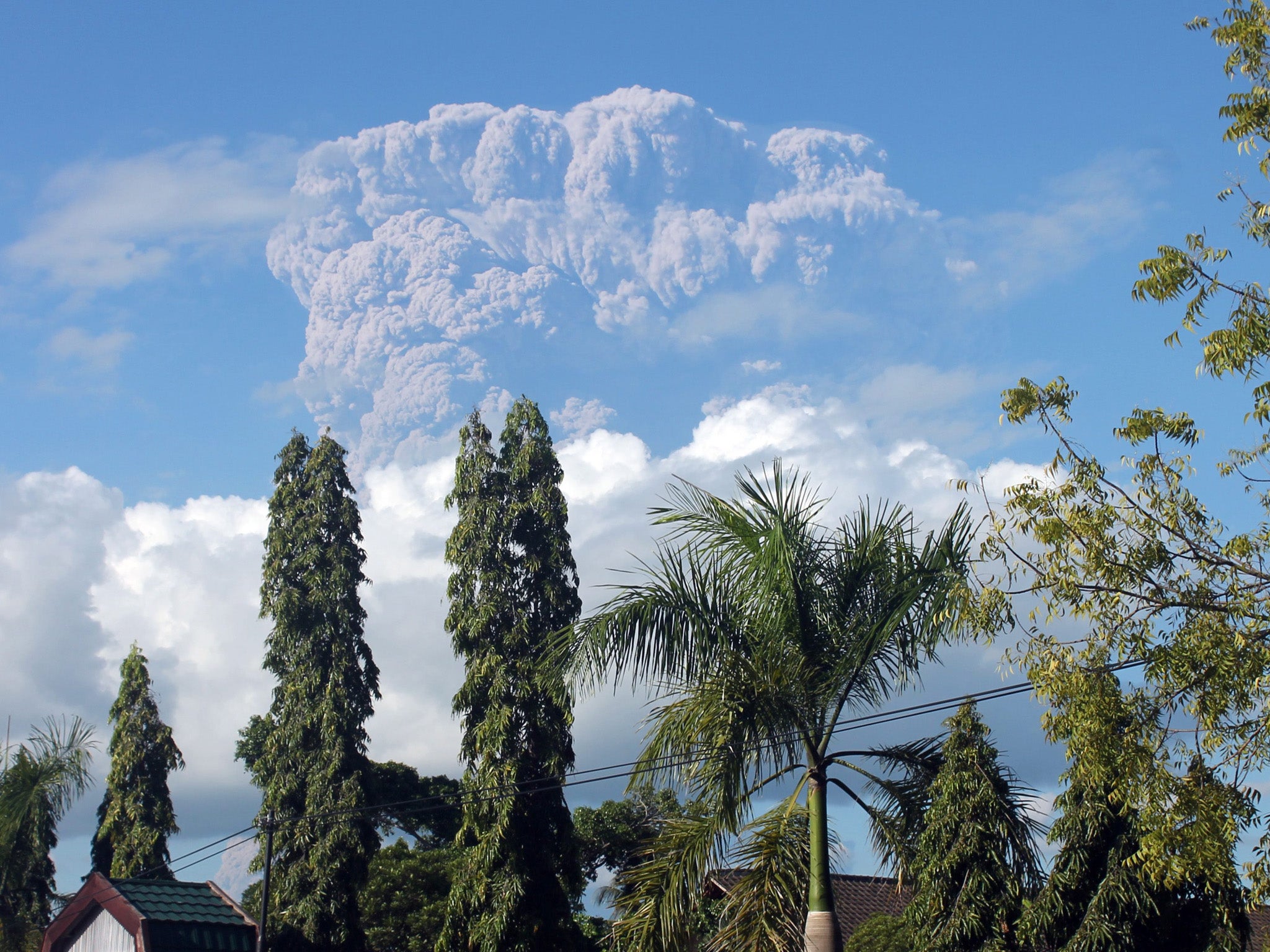 Sangeang Api in Indonesia erupts