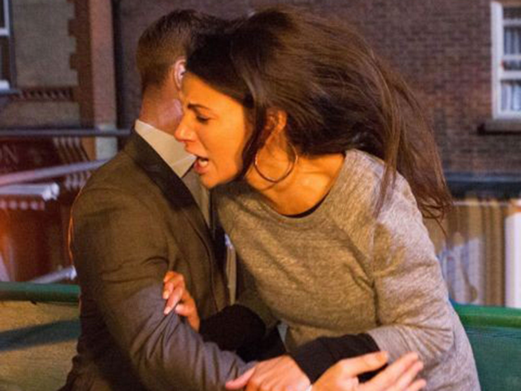 Michelle Keegan Coronation Street Kiss