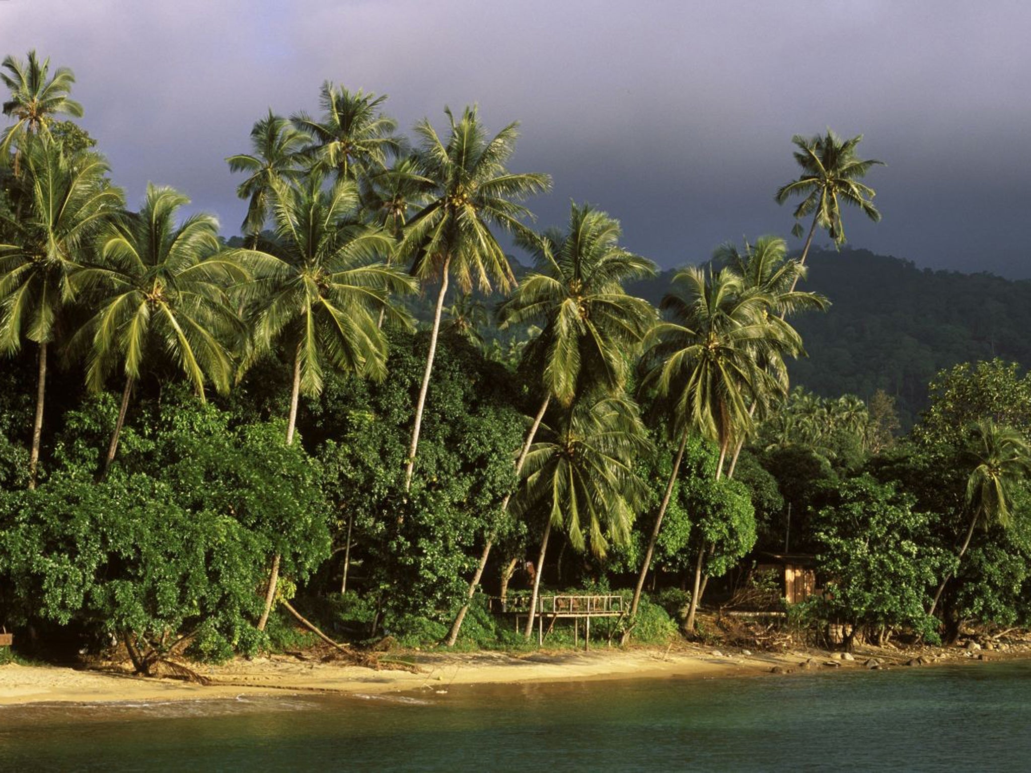 The Tioman Island where he disappeared