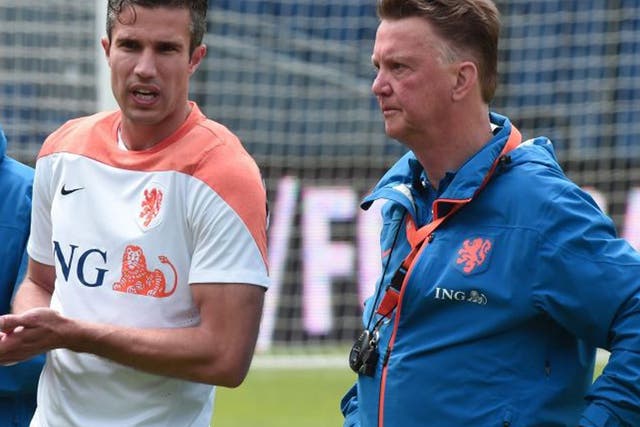 United we stand: Robin van Persie is Louis van Gaal’s captain