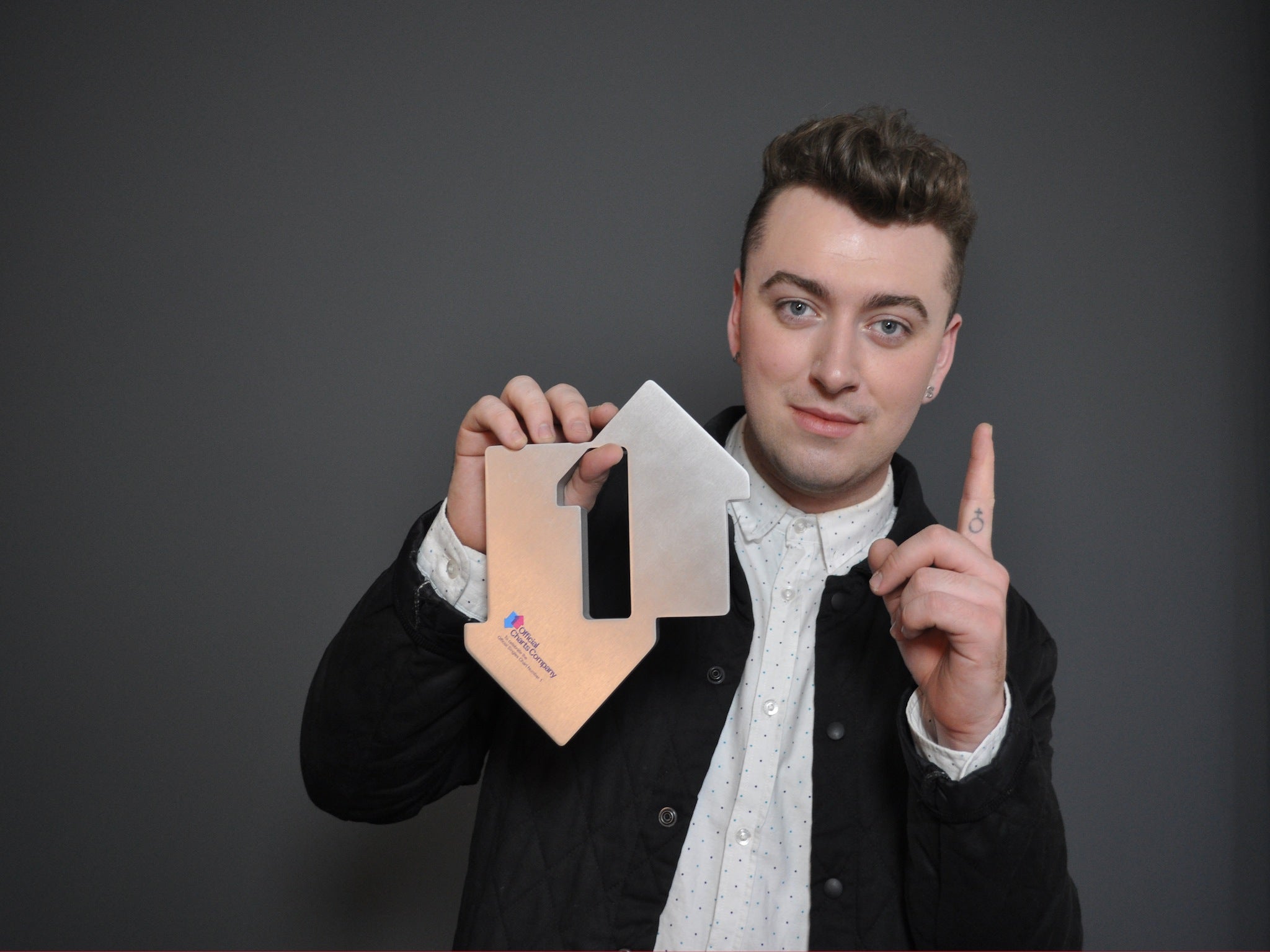 Sam Smith's In The Lonely Hour has sold more than one million copies in both the UK and the US