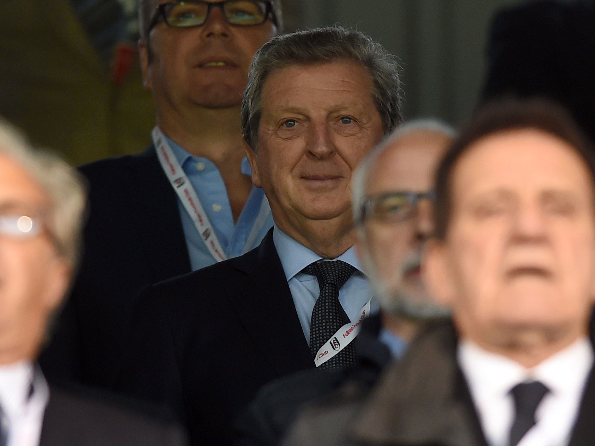 Roy Hodgson attends the International Friendly match between Italy and Ireland at Craven Cottage