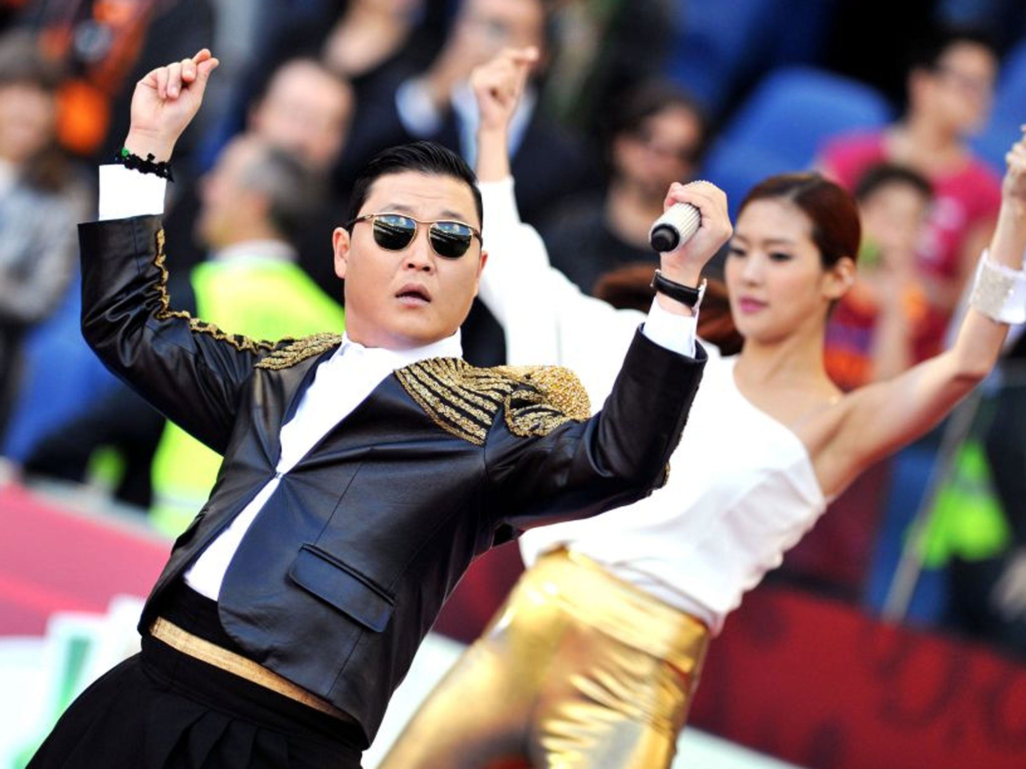 Korean pop artist Park Jae Sang, popularly known as 'Psy'