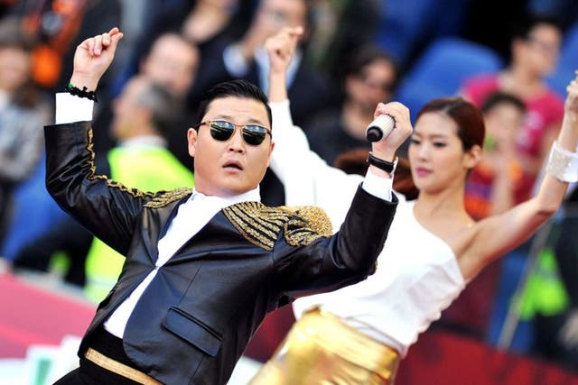 Korean pop artist Park Jae Sang, popularly known as 'Psy'