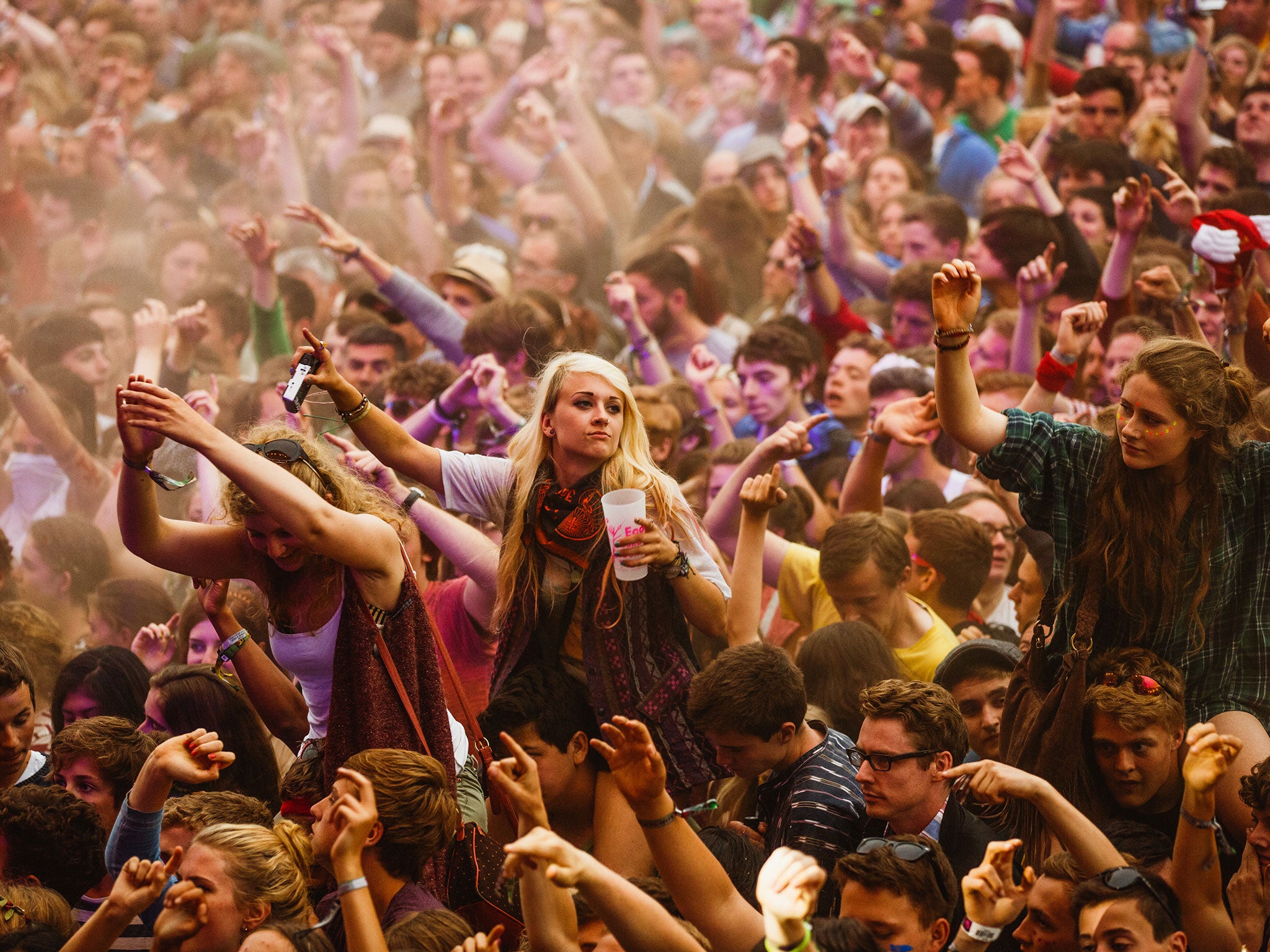 Crowds soak up the atmosphere at Latitude Festival