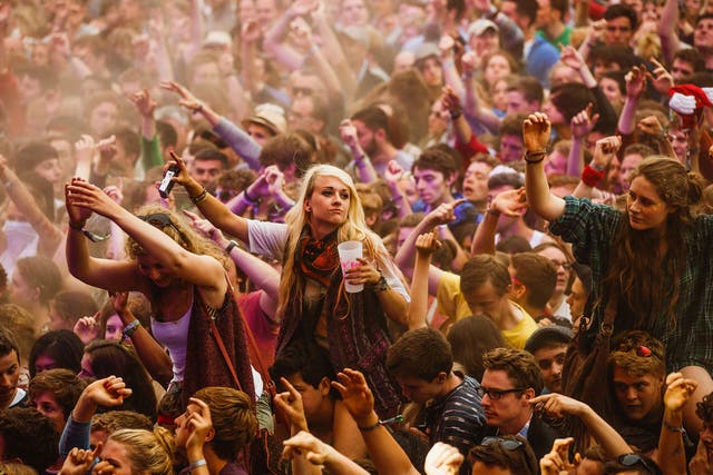 Crowds soak up the atmosphere at Latitude Festival