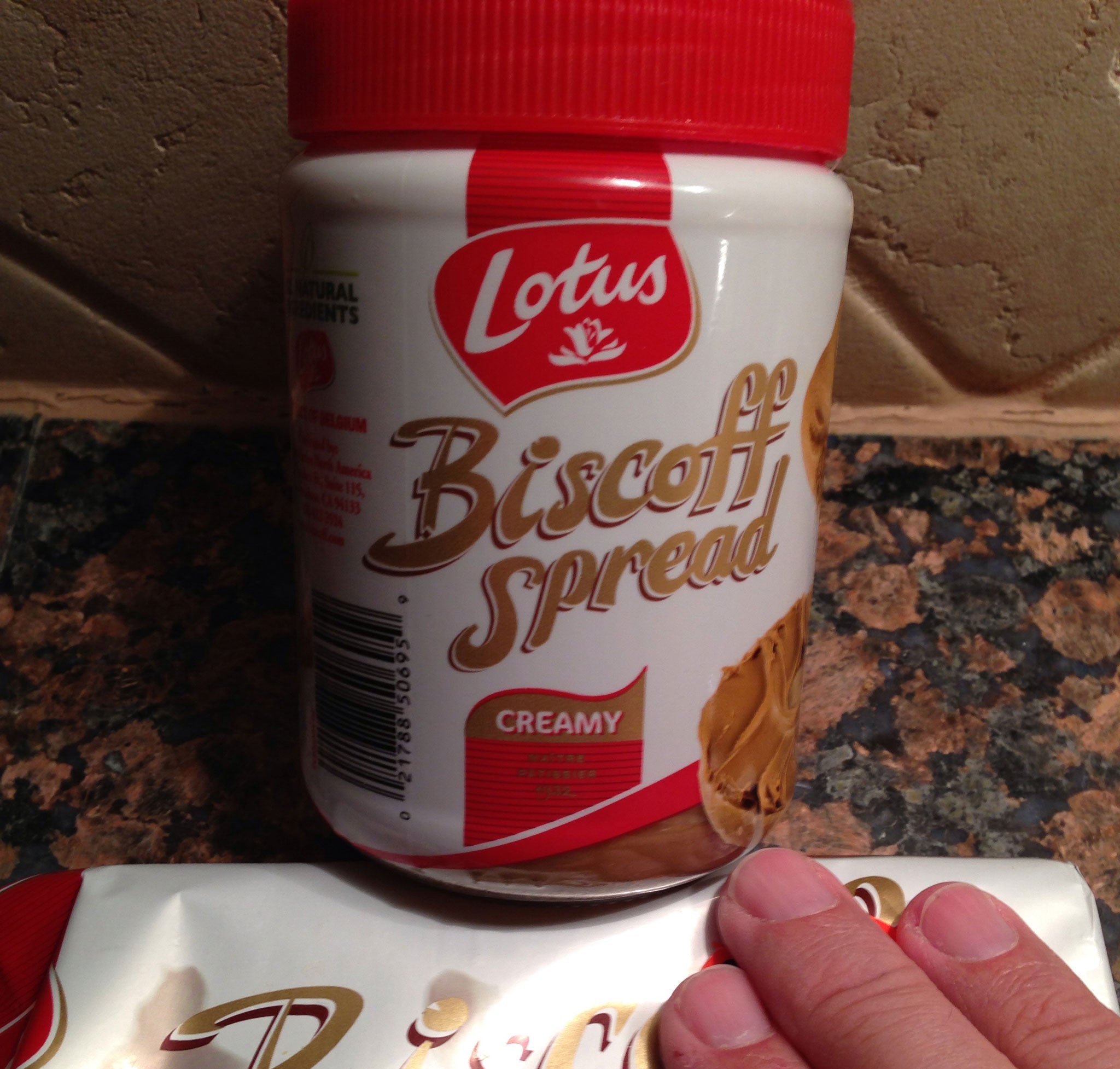 Biscoff Spread is made by Belgian company Lotus Bakeries