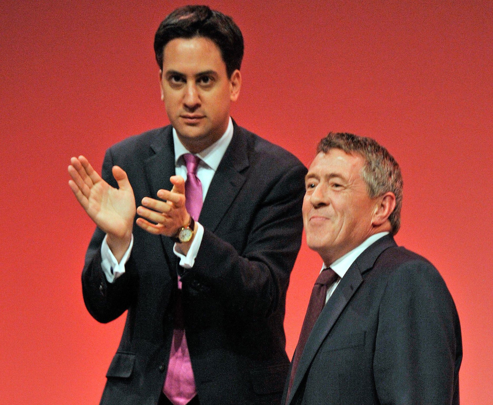 John Denham, right, was formerly Mr. Miliband's parliamentary aide
