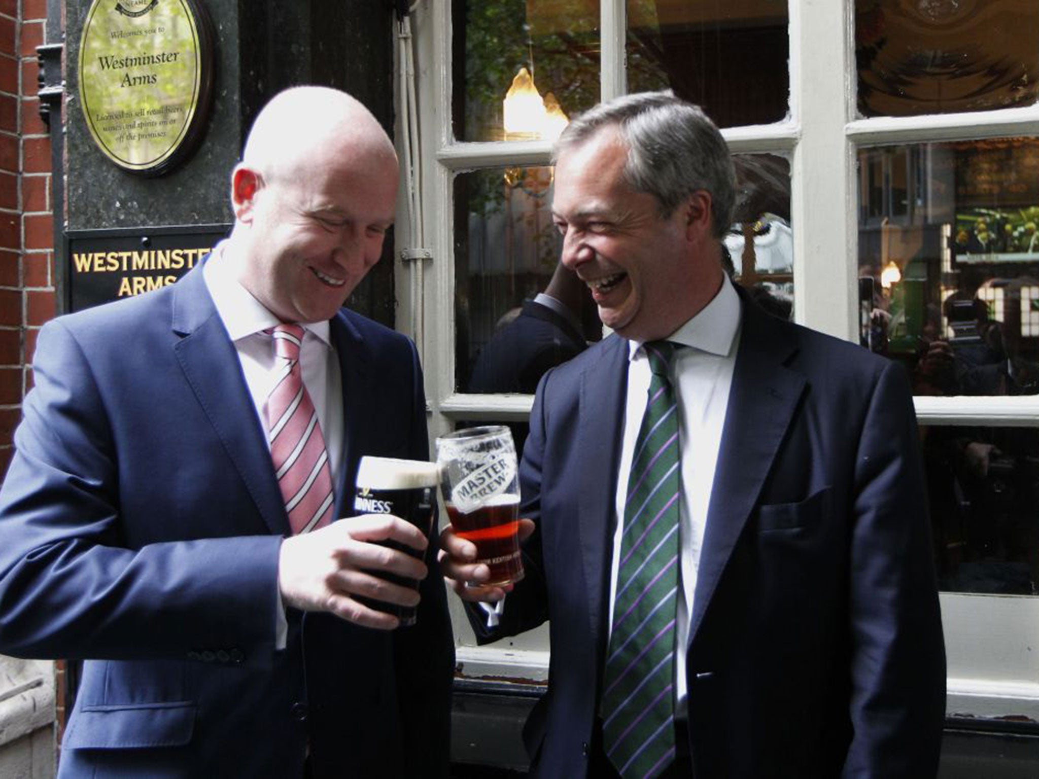 Paul Nuttall, left, is seen as one of Ukip's key weapons in selling the party to the North of England
