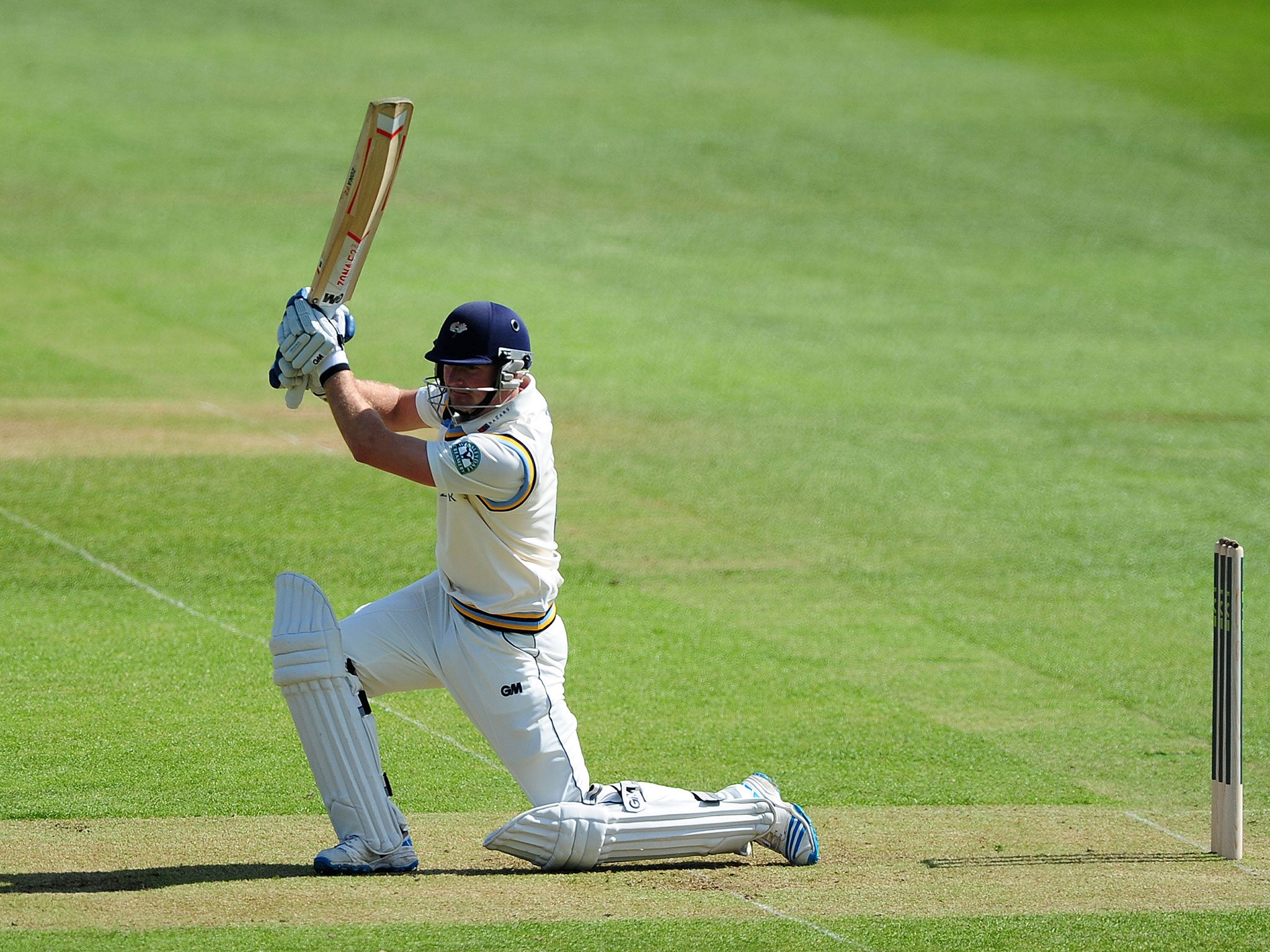 Lyth made his second double-hundred, and was 18 runs short of equalling his career-best 248
