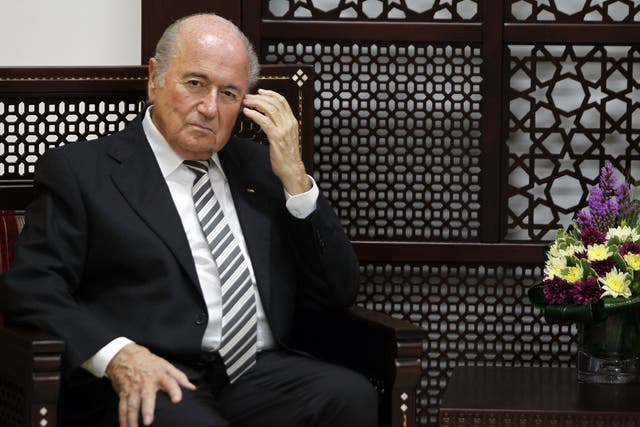Blatter has been the president of Fifa since 1998