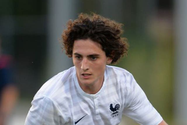 France’s Adrien Rabiot looks destined to reach the top soon