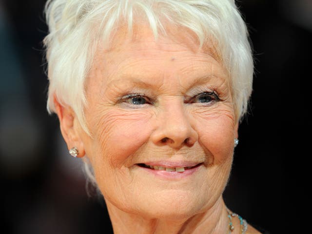 Judi Dench appeared at the Hay Festival to perform excerpts from Shakespearean plays