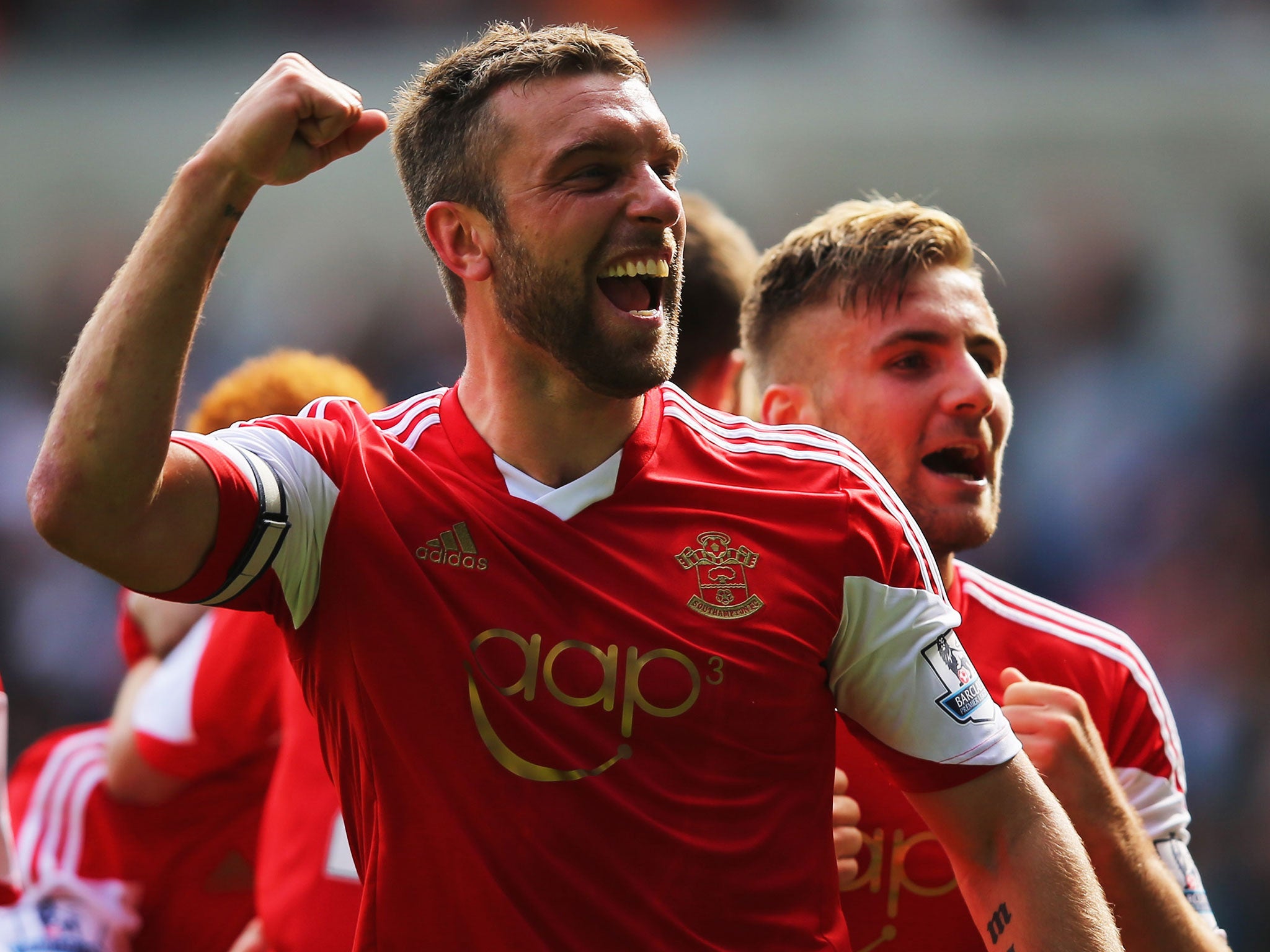 Rickie Lambert has joined Liverpool in a move that Southampton midfielder Steven Davis says everyone is 'delighted for him'