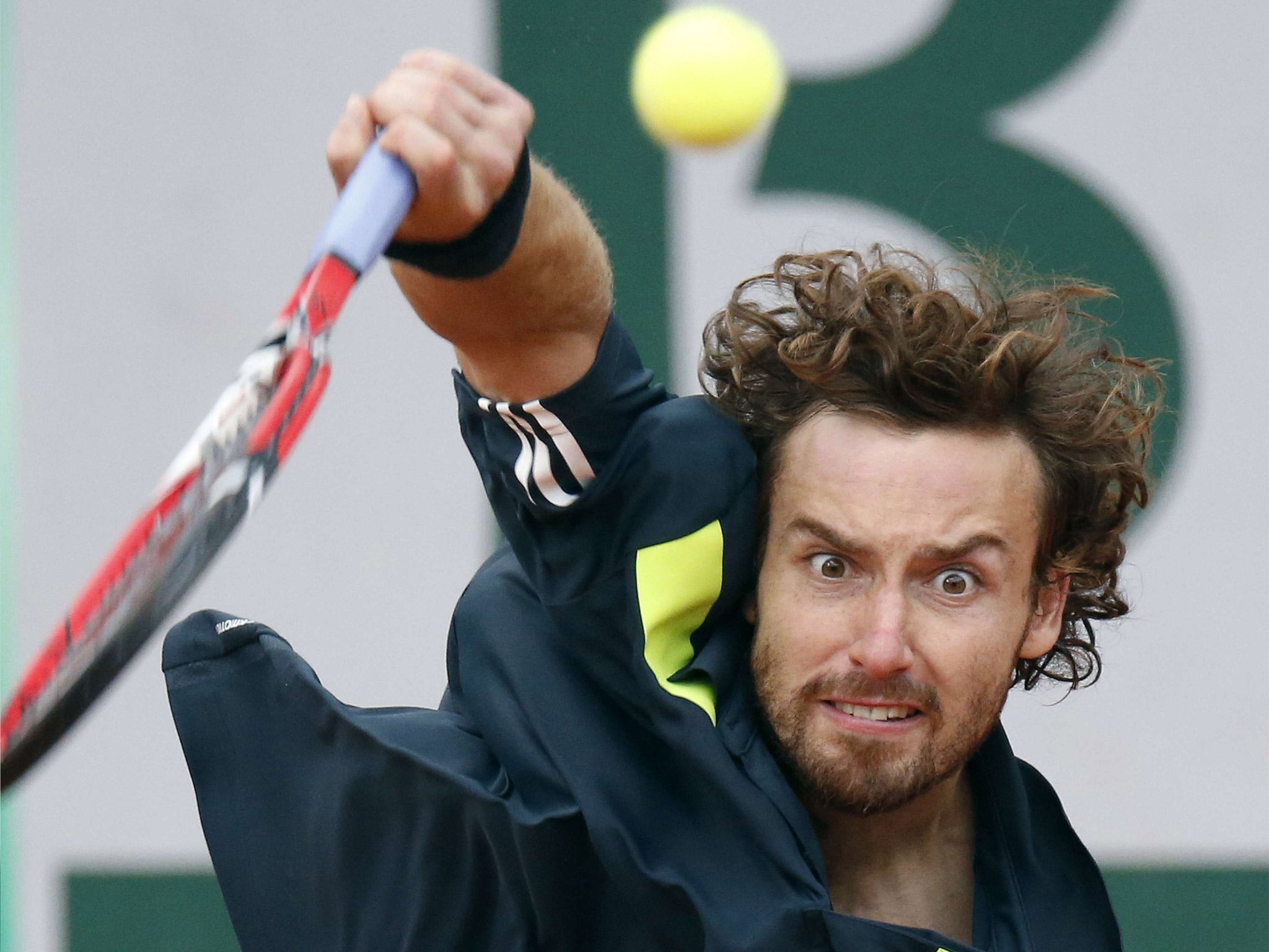 Ernests Gulbis followed his victory over Roger Federer by beating Tomas Berdych
