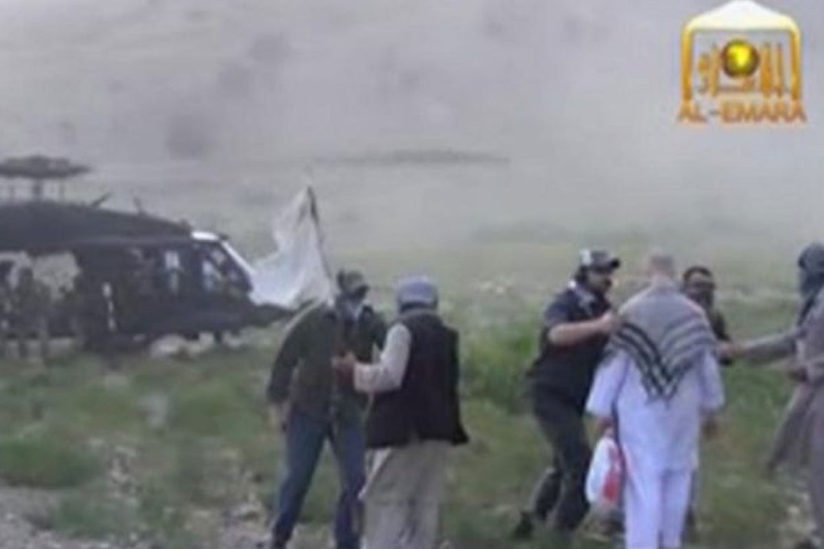 Bowe Bergdahl handover video released by the Taliban | The Independent ...
