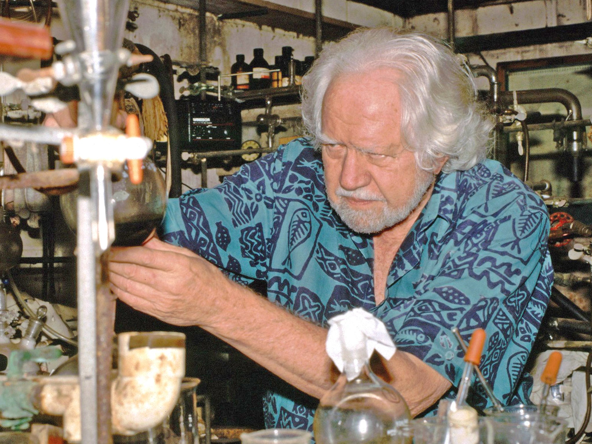 Alexander Shulgin Chemist whose discovery of an easy way of making Ecstasy led to the rave culture of the 80s and 90s The Independent The Independent